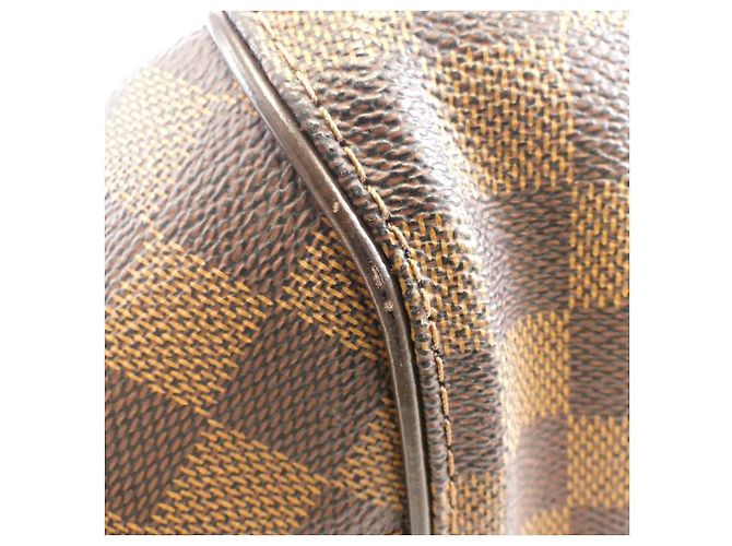 Borsa a Spalla Sistina Damier Louis Vuitton Marrone - vista 3