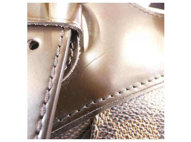 Borsa a Spalla Sistina Damier Louis Vuitton Marrone - vista 5
