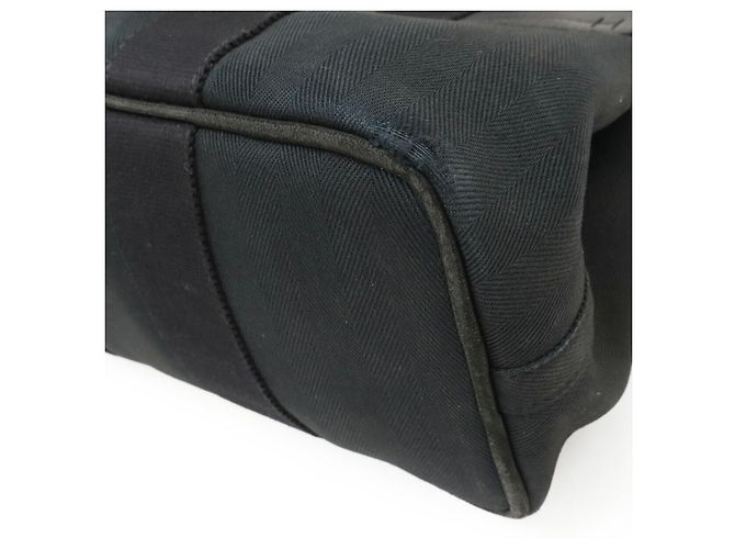 Borsa Hermès Valparaiso PM in pelle nera Nero - vista 3