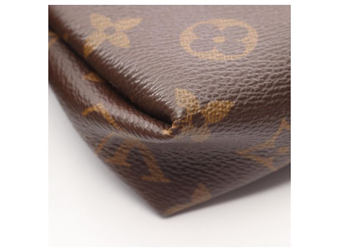 Bolsa Clutch Pallas Monogram da Louis Vuitton Vermelho - vista 4