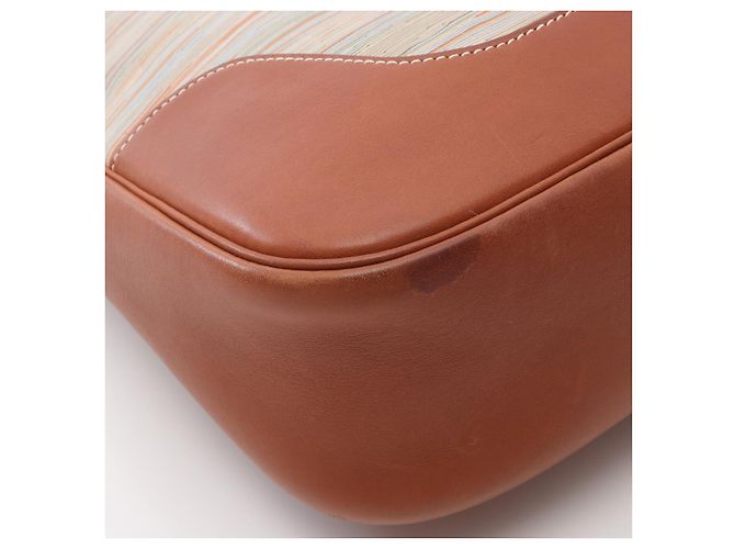 Borsa a Spalla Hermès Trim 35 Noisette Marrone - vista 3