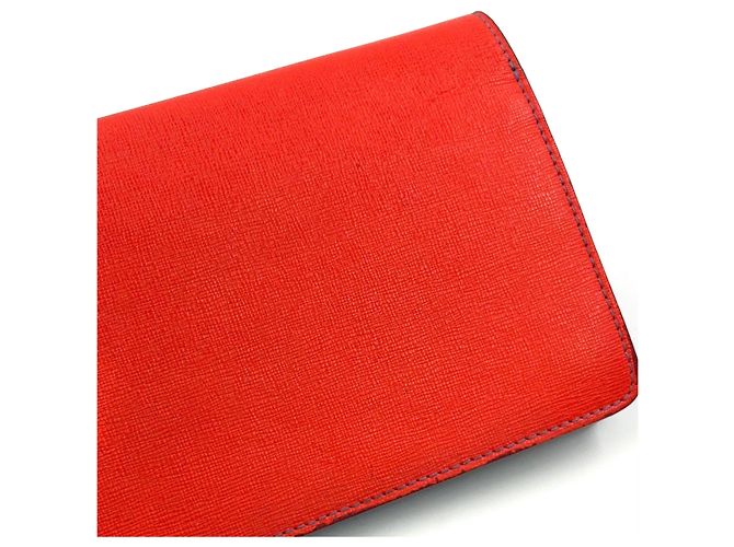 Borsa a spalla in pelle Bugseye con catena Fendi Blu - vista 6