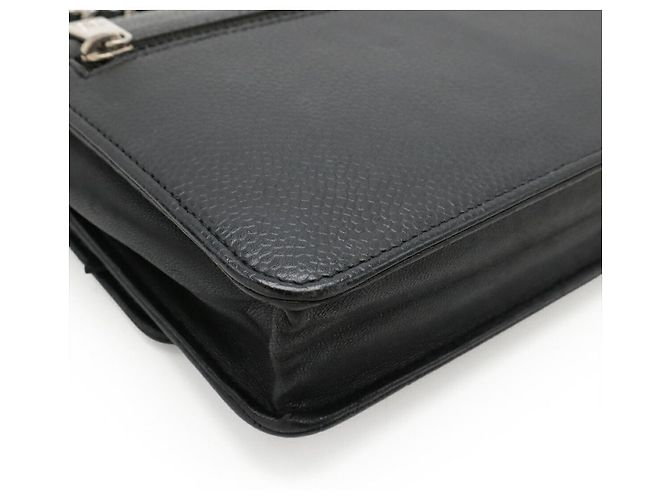 Borsa a tracolla in caviar Chanel con catena Nero - vista 3