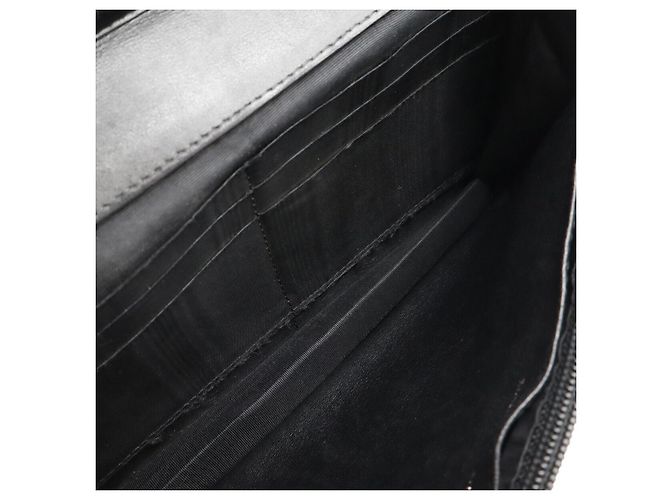 Borsa a tracolla in caviar Chanel con catena Nero - vista 5