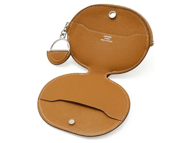 Monedero Wink In the Loop de Hermès Castaño - vista 6