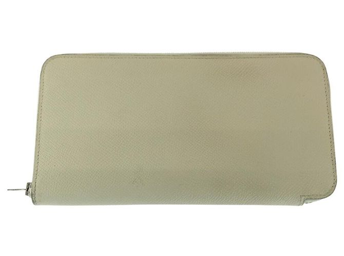 Portafoglio Lungo Azap Hermès Avorio Argento Bianco - vista 2