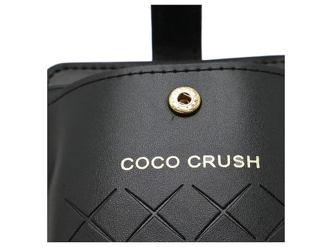 Capa de telefone em couro Chanel Coco Crush com alça cruzada Preto - vista 6