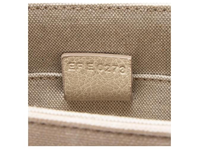 Borsa tote mini G in tela Givenchy Marrone Beige - vista 6