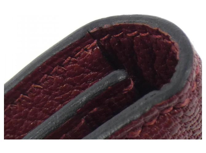 Cartera Larga Soufflet de Cabra Béarn de Hermès Castaño - vista 3