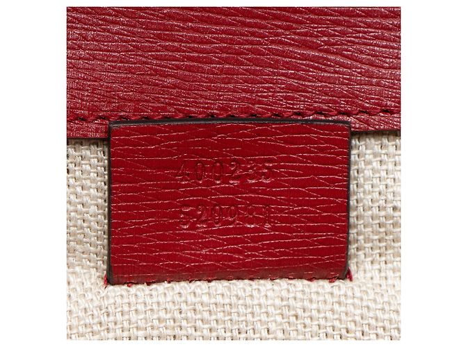 Borsa a Spalla Grande Dionysus in Pelle Gucci Blooms Rosso - vista 6
