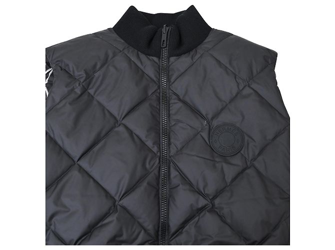 Hermès 2022 La Promenade du Matin Weste aus schwarzem Polyester - Ansicht 8