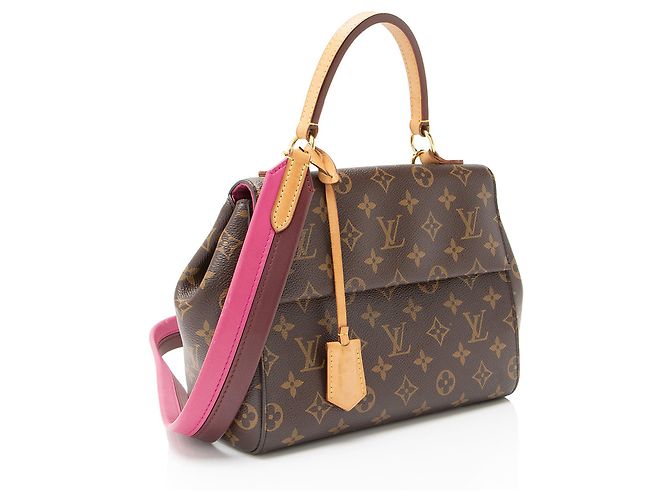 Borsa Cluny BB in tela Monogram Louis Vuitton Marrone - vista 2