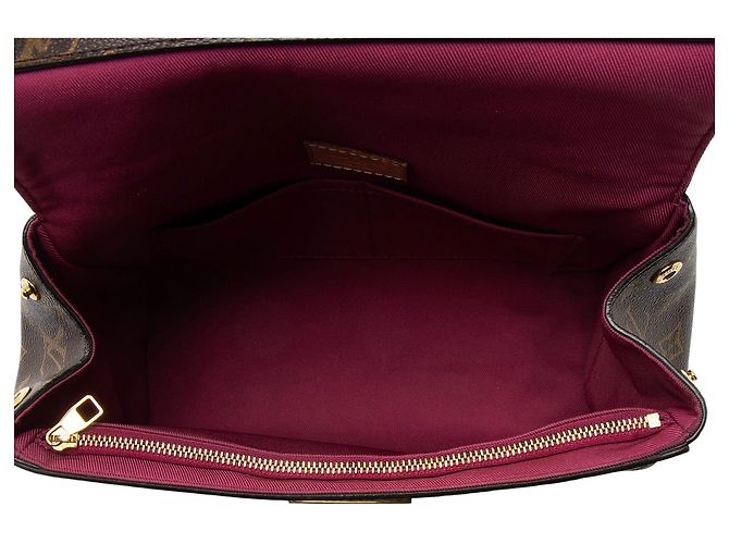 Borsa Cluny BB in tela Monogram Louis Vuitton Marrone - vista 7