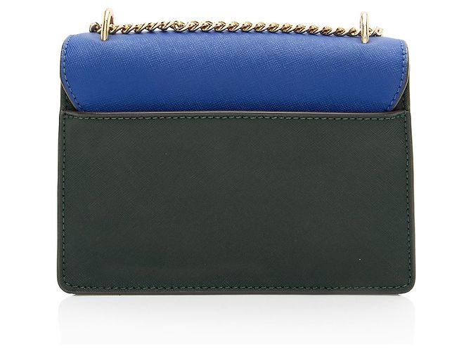 Borsa a Spalla in Pelle Emerson Tory Burch Nero - vista 3