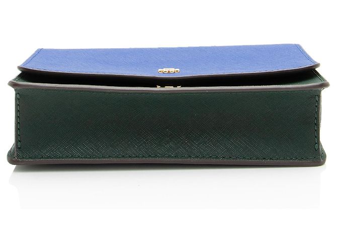 Borsa a Spalla in Pelle Emerson Tory Burch Nero - vista 4