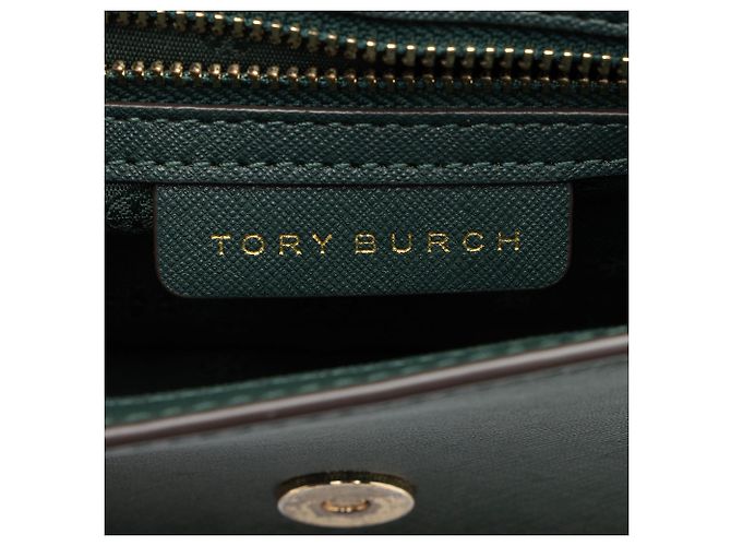 Borsa a Spalla in Pelle Emerson Tory Burch Nero - vista 7