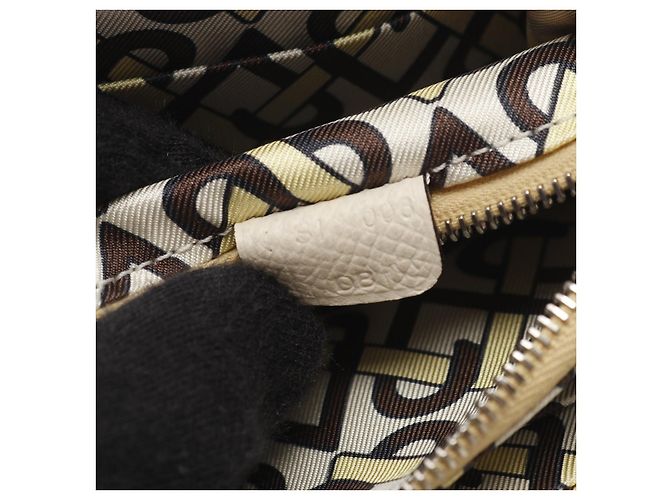 Portafoglio rotondo compatto Azap Silk'in di Hermès Bianco - vista 4