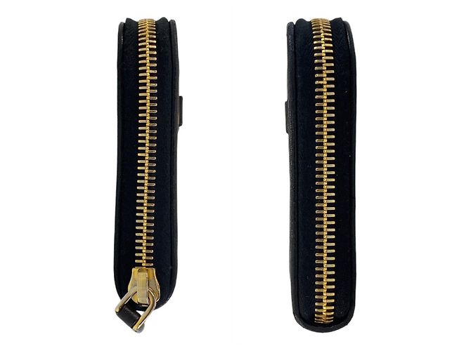 Ribbon Portafoglio lungo in nylon con nastro Prada nero - vista 8