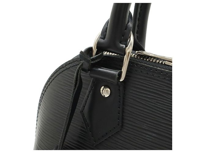 Borsa a mano Epi Alma BB Louis Vuitton Nera Nero - vista 8