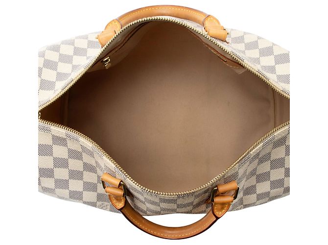 Louis Vuitton Damier Azur Speedy 35 Tasche Blau - Ansicht 7
