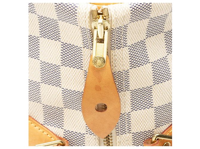Louis Vuitton Damier Azur Speedy 35 Tasche Blau - Ansicht 9
