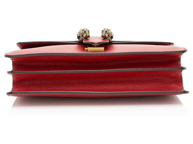 Borsa a Spalla Media Dionysus in Pelle e Cristalli Gucci Rosso - vista 4