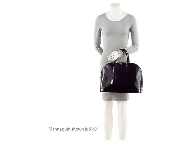 Louis Vuitton Epi Electric Alma GM Tasche Schwarz - Ansicht 5