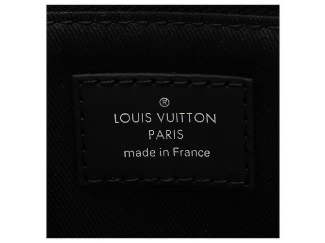 Borsa Anton Damier Graphite Louis Vuitton Nero - vista 7
