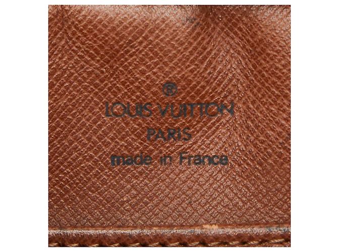 Borsa Clutch Monogram Louis Vuitton Metallico Bronzo - vista 10