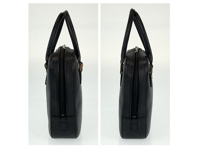 Burberry Lederhandtasche Tote Schwarz - Ansicht 6