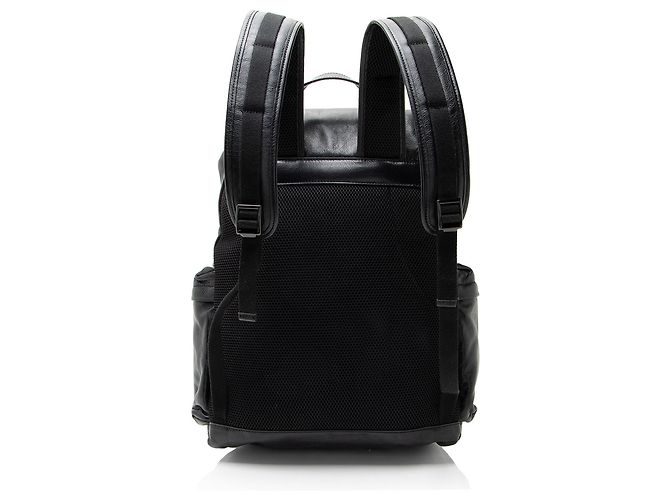 Gucci Leder Double G Rucksack Schwarz - Ansicht 3