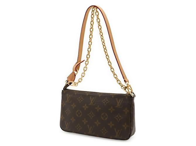 Pochette Accessoire Monograma Louis Vuitton Castaño - vista 2