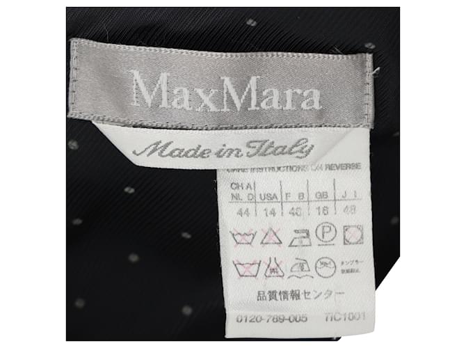 Abito Midi Max Mara in Poliestere Nero - vista 4