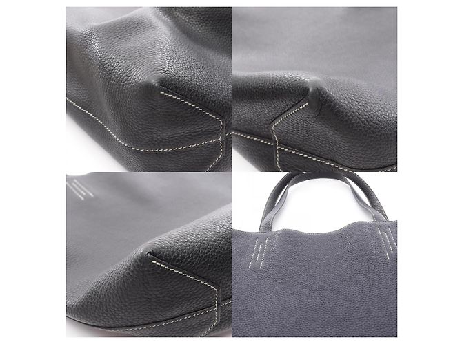 Hermès Double Sens 45 Tote Bag Navy Schwarz - Ansicht 6