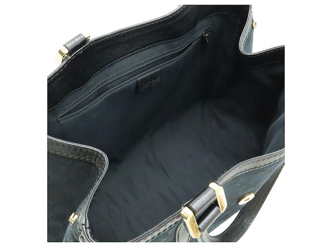 Borsa 2 in 1 in tela GG Gucci Nero - vista 5