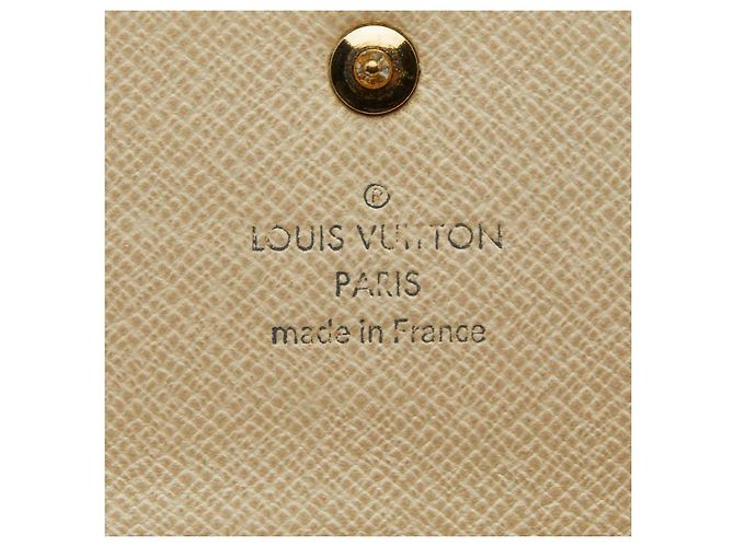 Portafoglio Lungo Sarah Damier Azur di Louis Vuitton Bianco - vista 9