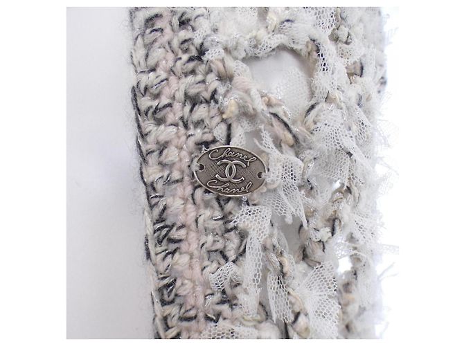 Chaleco de mezcla de cachemira Chanel P27395V20011 05A Rosa Beige - vista 6