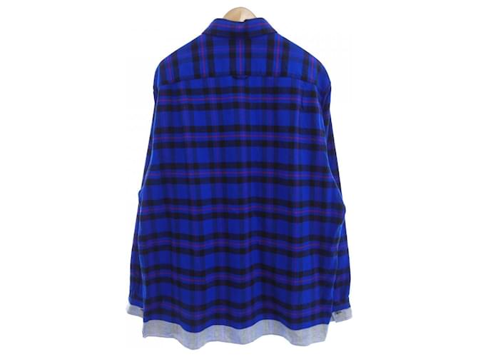 Autre Marque Camicia Uniform Experiment Blu - vista 2