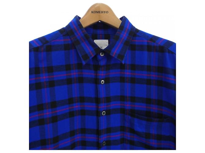Autre Marque Camicia Uniform Experiment Blu - vista 5
