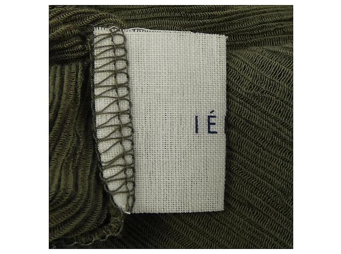 Autre Marque IENA Kleid Grün Khaki - Ansicht 4