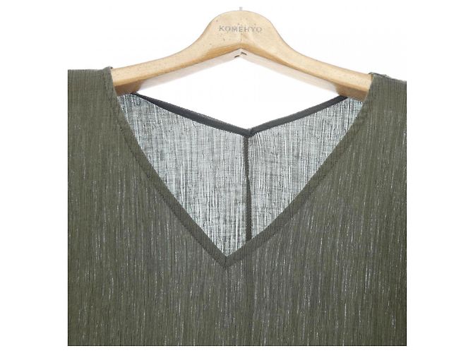 Autre Marque IENA Kleid Grün Khaki - Ansicht 5