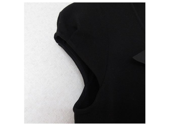 Autre Marque Ingeborg Kurzarmkleid Schwarz - Ansicht 4