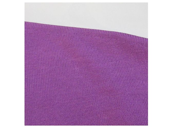 Autre Marque 18G Tenjiku Strickpullover Drawer Lila - Ansicht 14