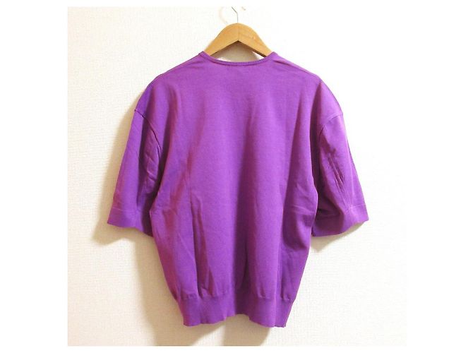 Autre Marque 18G Tenjiku Strickpullover Drawer Lila - Ansicht 2