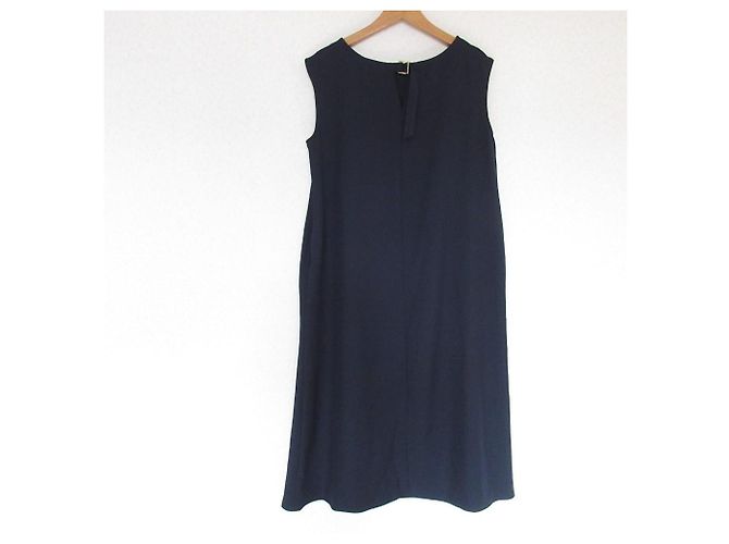 Autre Marque Vestido sin mangas SiS Stretch Azul Azul marino - vista 2