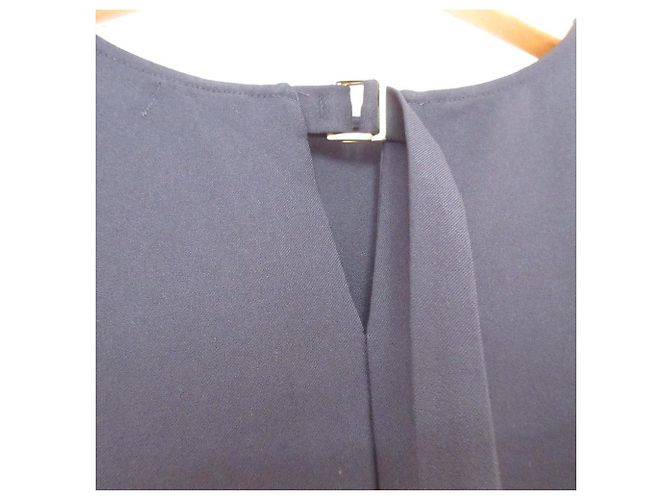 Autre Marque Vestido sin mangas SiS Stretch Azul Azul marino - vista 3