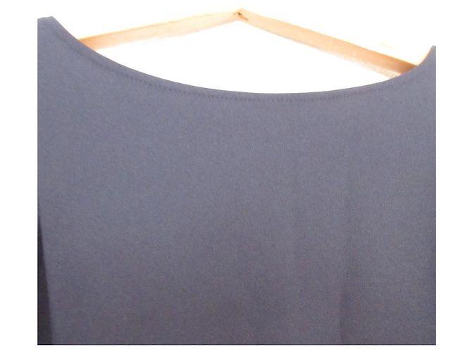 Autre Marque Vestido sin mangas SiS Stretch Azul Azul marino - vista 4