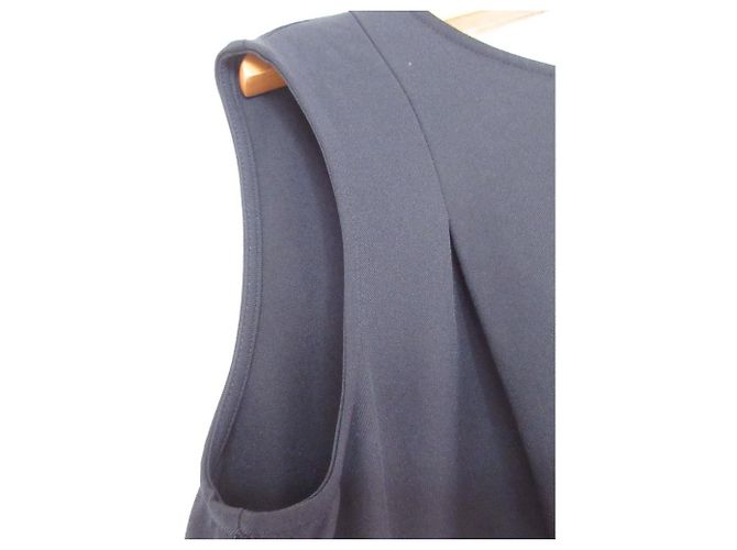 Autre Marque Vestido sin mangas SiS Stretch Azul Azul marino - vista 5