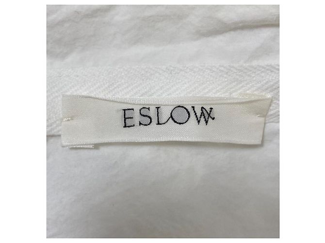 Autre Marque CAMISA COM CORDÃO ESLOW Branco - vista 4