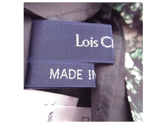 Autre Marque Falda con estampado de flores Lois CRAYON Verde - vista 5